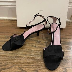Vera Wang Black Heels